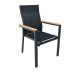 ΣΕΤ ΤΡΑΠΕΖΑΡΙΑ ΚΗΠΟΥ ΑΛΟΥΜΙΝΙΟΥ-POLYWOOD BIANCA 5373 G + MADISON 5422 G ΑΝΘΡΑΚΙ