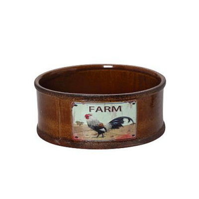 ΔΟΧΕΙΟ ΚΕΡΑΜΙΔΙ ΣΤΡΟΓΓΥΛΟ ΜΙΚΡΟ 12.5ΕΚ CER637K4