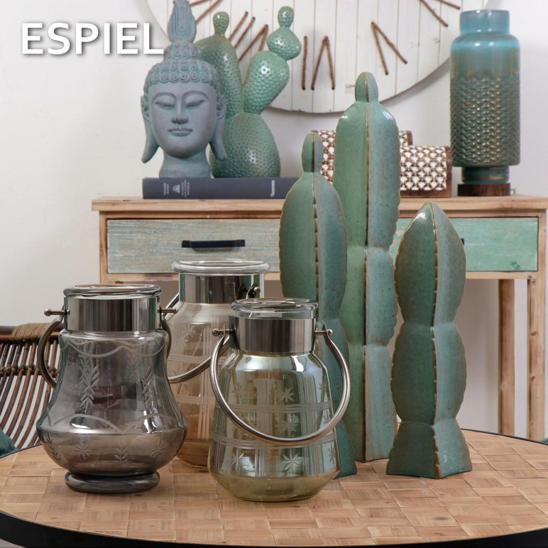 ΦΑΝΑΡΙ ΓΥΑΛ. ΓΚΡΙ 18Χ24ΕΚ. DAR107