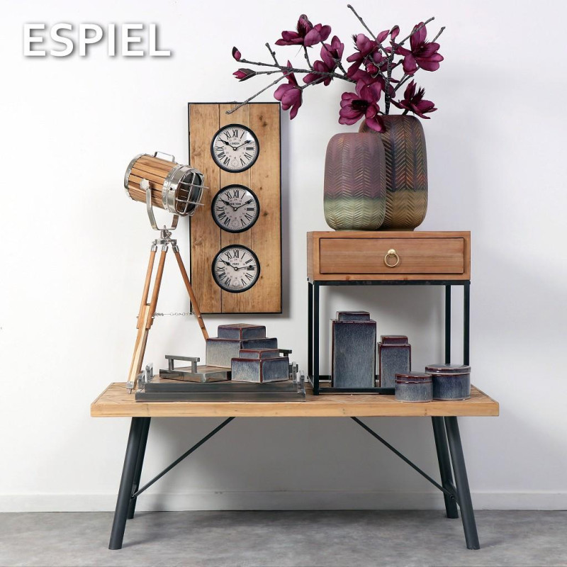 ΤΡΑΠΕΖΑΚΙ ΣΑΛΟΝΙΟΥ ΜΕΤΑΛ. ΜΕ ΞΥΛ. ΕΠΙΦ.120Χ60Χ45ΕΚ DIL104