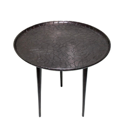 ΤΡΑΠΕΖΑΚΙ ΜΕ ΑΝΙΣΟΠΕΔΗ ΕΠΙΦΑΝΕΙΑ ΑΛΟΥΜ. ΜΑΥΡΟ ΣΤΡΟΓΓ. 48,2ΕΚ DUG208