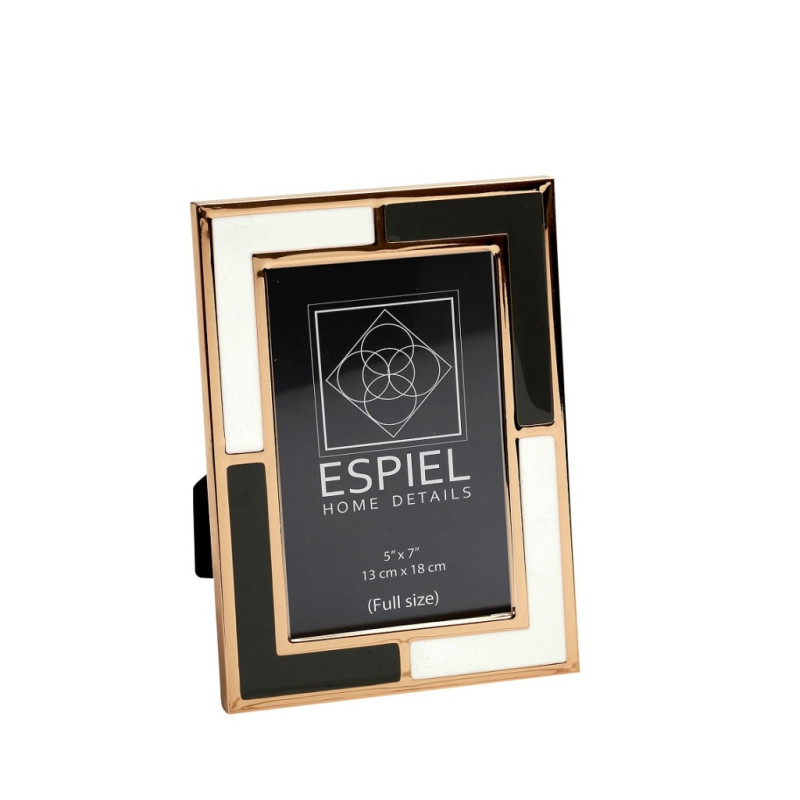 ΚΟΡΝΙΖΑ ΜΕΤΑΛ. ΛΕΥΚΟ/ΓΚΡΙ 15x20EK FAM707