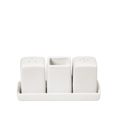 SIDERS ΣΕΤ ΑΛΑΤΙ/ΠΙΠΕΡΙ/ΟΔΟΝΤΟΓΛΥΦΙΔΕΣ ΜΕ ΒΑΣΗ  IVORY 13,5Χ5,5Χ6,2ΕΚ FUK137K2