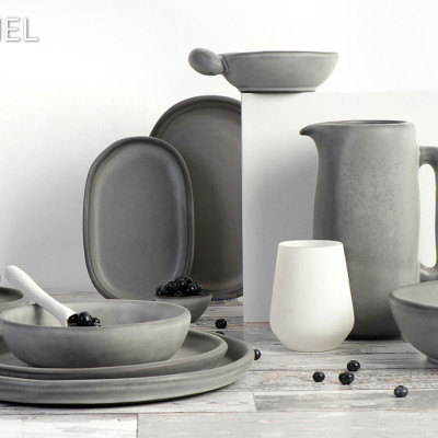 CANYON ΜΠΩΛ ΜΕ ΛΑΒΗ ΣΤΡΟΓΓ. ΓΚΡΙ ΜΑΤ D: 14,3 H: 4,5CM GMT411K2