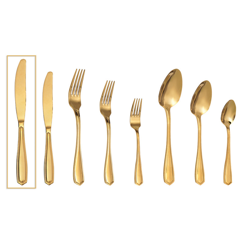 EMPIRE ΜΑΧΑΙΡΙ ΦΑΓΗΤΟΥ ΧΡΥΣΟ 23.2ΕΚ 92g 420SS KIB. GYG201K12