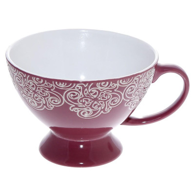 DIS. VIENNA ΜΠΩΛ ΜΕ ΠΟΔΙ & ΛΑΒΗ ΜΠΟΡΝΤΩ 320ML13.3x9.5 Κ6/Μ24 HUN102K6