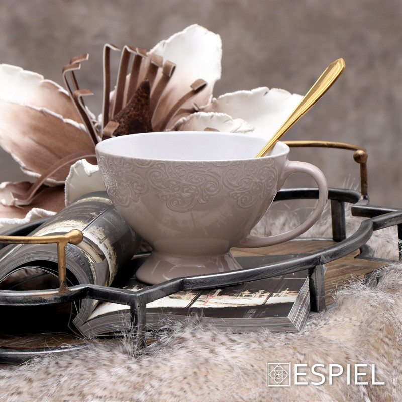 DIS. VIENNA ΜΠΩΛ ΜΕ ΠΟΔΙ ΚΑΙ ΛΑΒΗ ΜΠΕΖ 320ML 13.3x9.5 Κ6/Μ24 HUN103K6