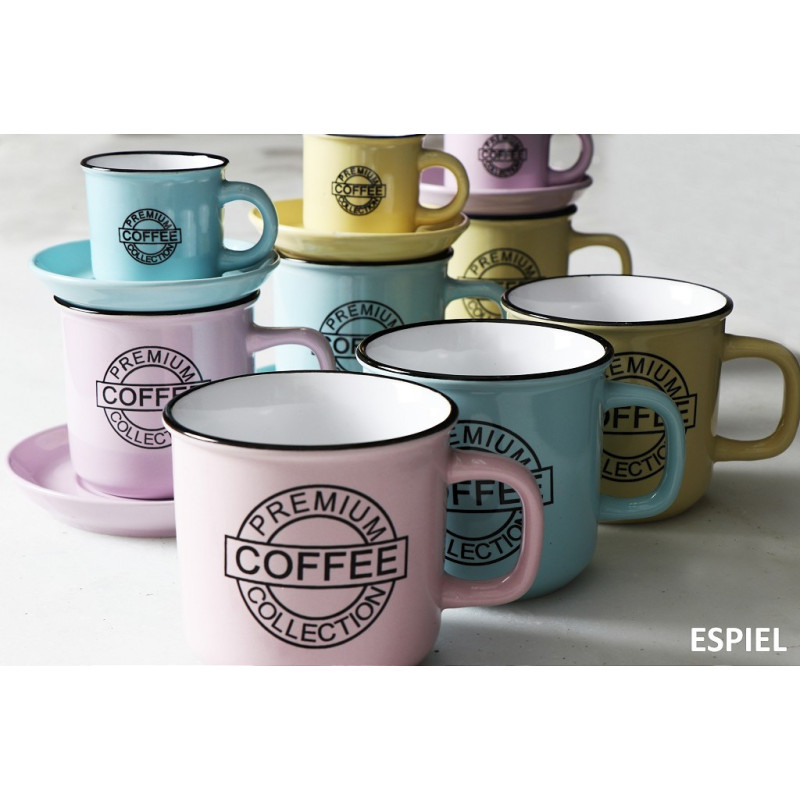 DIS. COFFEE ΦΛΙΤΖ.&ΠΙΑΤ. ESPRESSO  ΡΟΖ 90ML 11x6.3EK HUN305K12