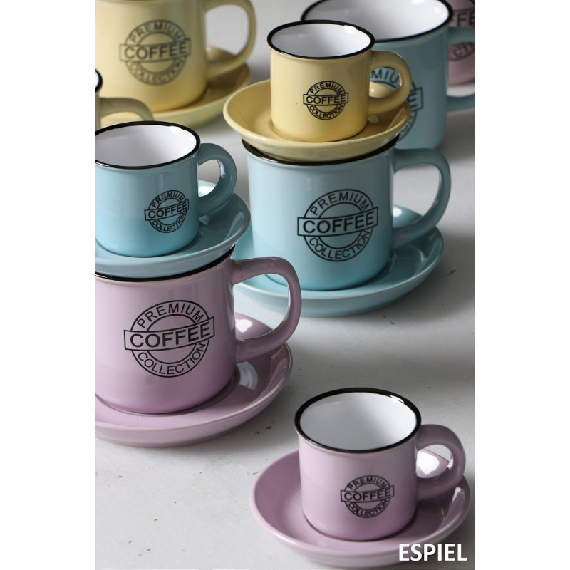 DIS. COFFEE ΦΛΙΤΖ.&ΠΙΑΤ. ESPRESSO  ΡΟΖ 90ML 11x6.3EK HUN305K12