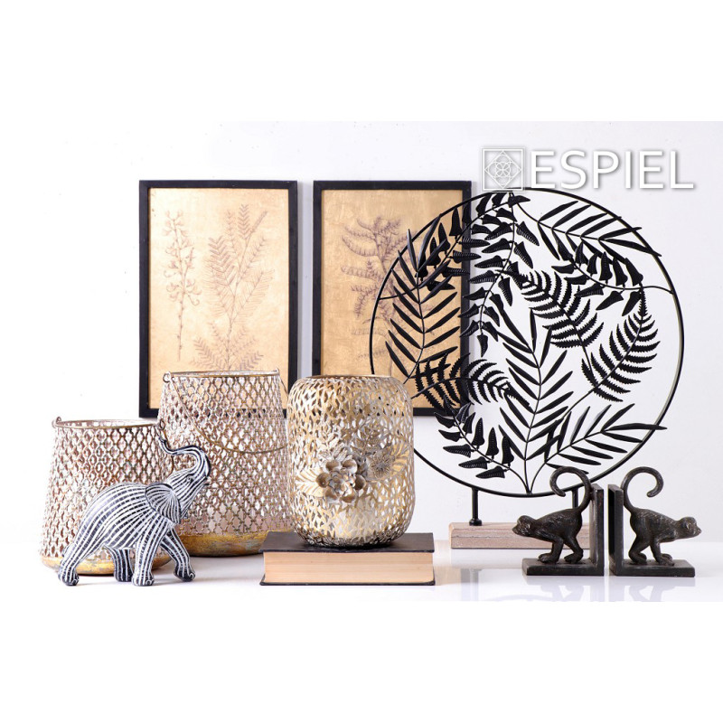 ΔΙΑΚΟΣΜΗΤΙΚΟ ΕΠΙΤΡΑΠΕΖΙΟ ΜΑΥΡΑ ΦΥΛΛΑ 51ΕΚ ICY134