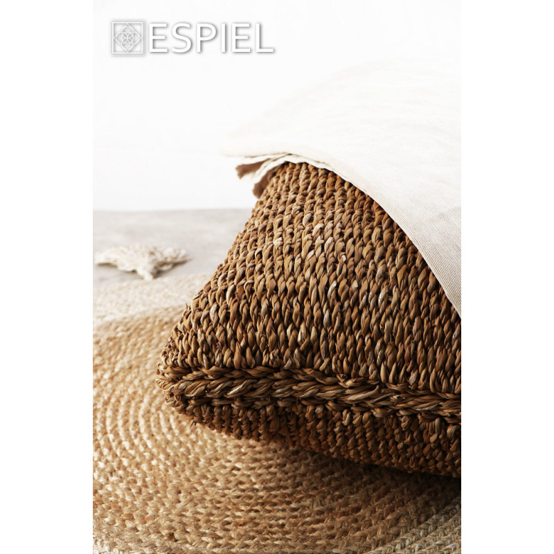 ΜΑΞΙΛΑΡΑ-ΠΟΥΦ SEAGRASS 60X40X6EK KAG383
