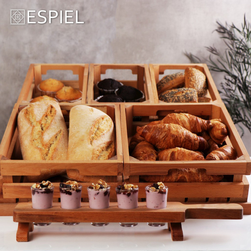 ΚΑΦΑΣΙ ΞΥΛΙΝΟ GN1/2 32,40Χ26,40Χ11ΕΚ. KOP203