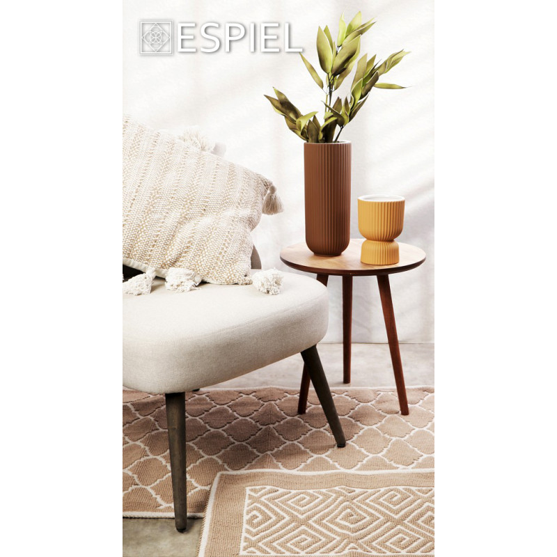 LABYRINTH BROWN ΧΑΛΙ 90% COTTON/10% POLYESTER 40Χ60ΕΚ LAX201