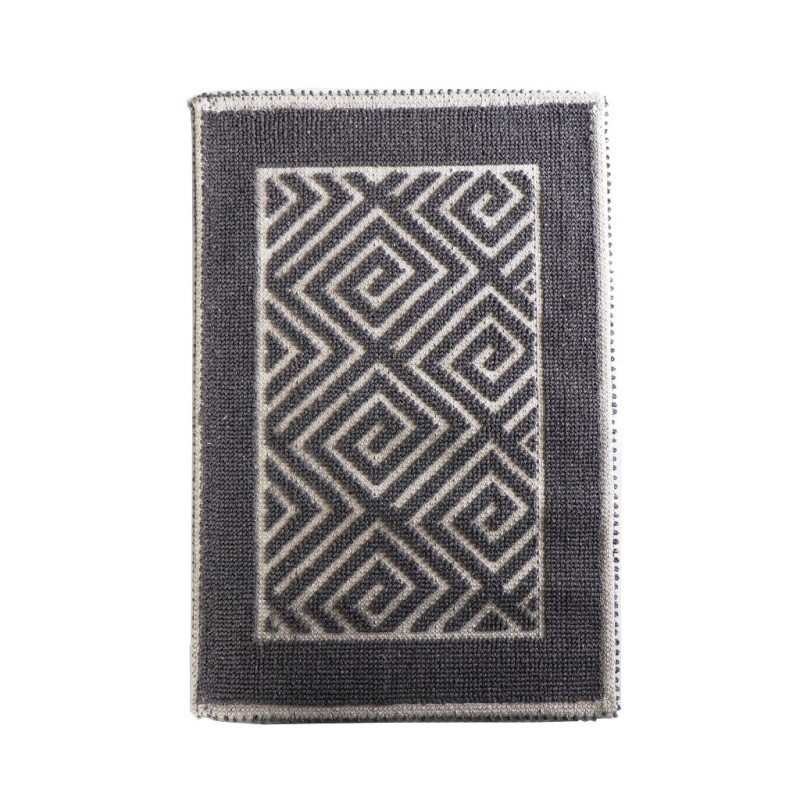 LABYRINTH GREY ΧΑΛΙ 90% COTTON/10% POLYESTER 140Χ200ΕΚ LAX222