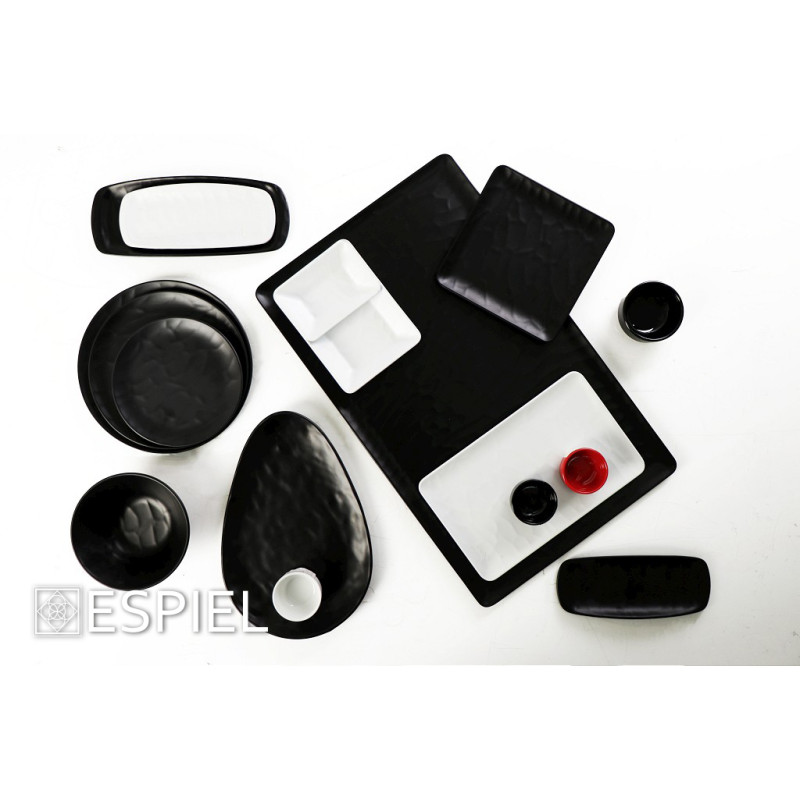 BLACK ΜΠΩΛ ΤΕΤΡΑΓ.13,5X13,5X6ΕΚ WAVY MATTE ΜΕΛΑΜΙΝΗΣ MLB2101K72-6