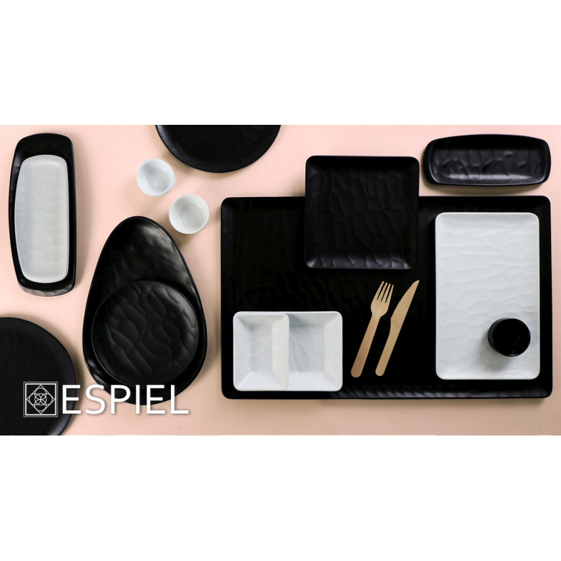 BLACK  ΠΙΑΤΟ ΡΗΧΟ ΤΕΤΡΑΓ. 26ΕΚ WAVY MATTE ΜΕΛΑΜΙΝΗΣ MLB349K36-6