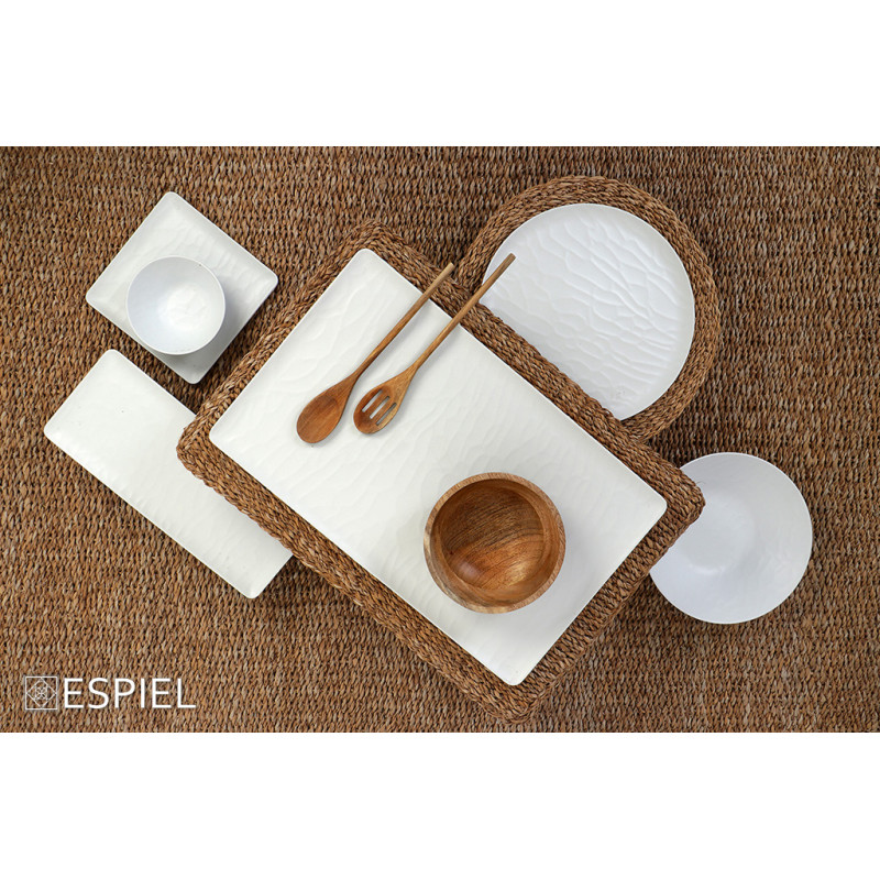 WHITE ΠΙΑΤΟ ΡΗΧΟ ΣΤΡΟΓΓ. 19ΕΚ WAVY MATTE ΜΕΛΑΜΙΝΗΣ MLW342K72-6