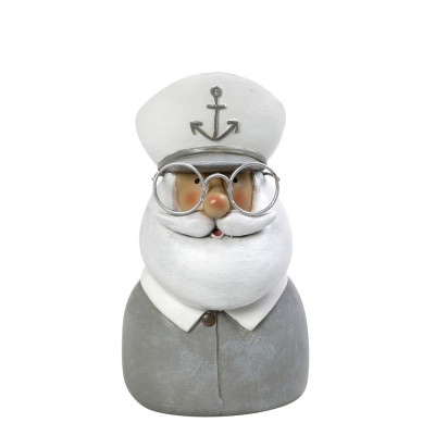 ΚΑΠΕΤΑΝΙΟΣ ΓΚΡΙ  13X11,5X25CM. MT2750K1