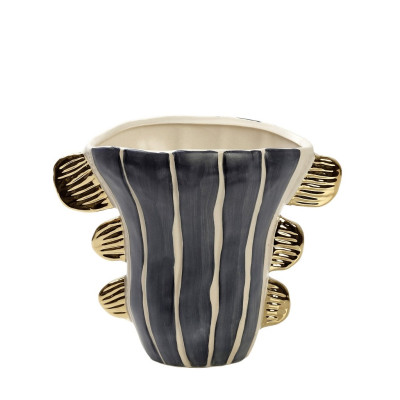 ΒΑΖΟ ΜΠΛΕ-ΧΡΥΣΟ ΚΕΡΑΜ. 20,2ΕΚ NIX115