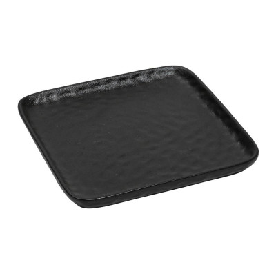 LAVA ΠΙΑΤΟ ΤΕΤΡΑΓ. STONEWARE ΜΑΥΡΟ 26χ26χ2.3ΕΚ. NOL115K4