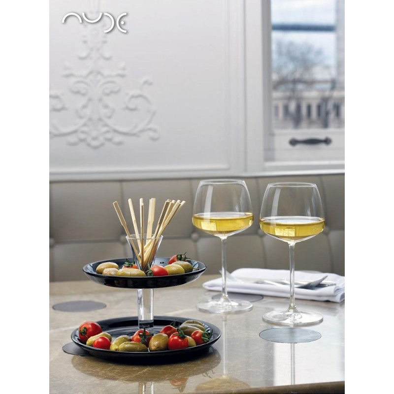 NUDE MIRAGE WHITE WINE SET6 425CC P/360 GB6.OB12. NU66092-6
