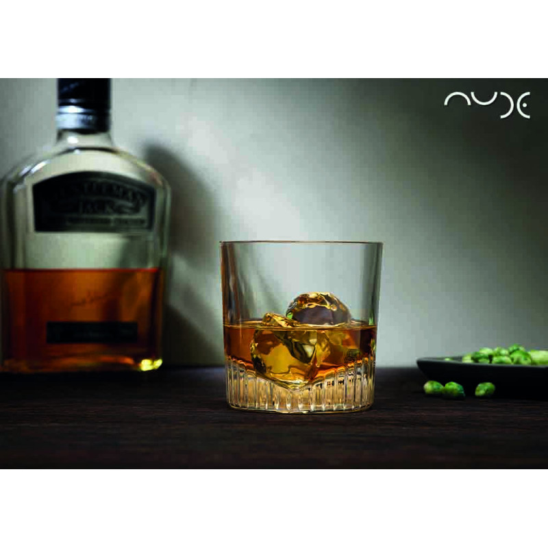 NUDE CALDERA WHISKEY SET6 325CC H: 9.1 D: 8.9 P/1152 GB6.OB24. NU68394-6