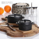 ΚΑΤΣΑΡΟΛΑ CAST-IRON ΜΑΥΡΗ 19Χ15Χ10ΕΚ 770ML ΜΕ ΒΑΣΗ BAMBO SAG106