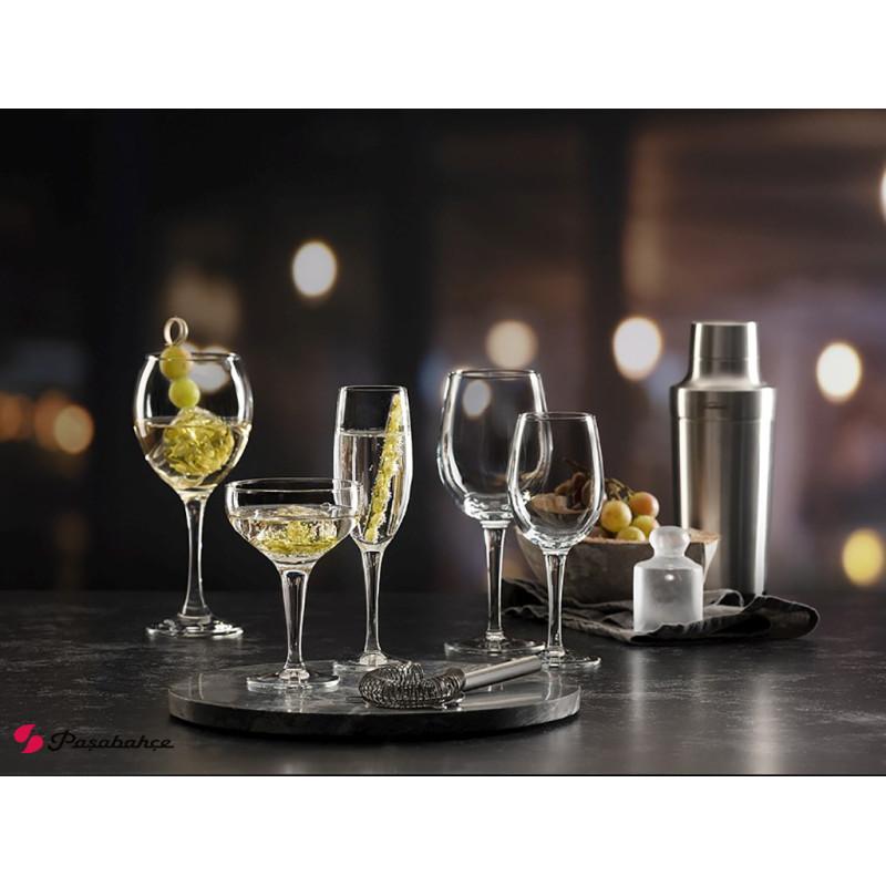 MODA CHAMPAGNE FLUTE TEMPERED 165CC H:18.3CM P/1200 FLX12 SP440166K12