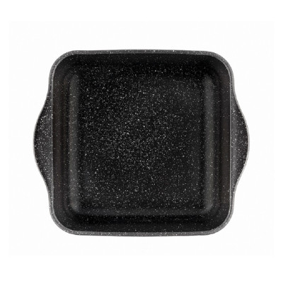 UP.OR. BORCAM NON-STICK BLACK SQ. TRAY TEMP. 1950CC 25,6X22X5,93 P/144 GB1.OB6 (smC) SP59034G1B