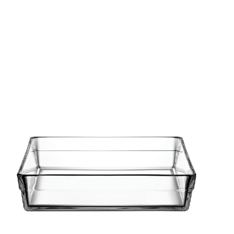 UP.OR. BORCAM SQUARE TRAY 4100ML TEMP. H:6,5 D:28,7CM P/108 GB1.OB6 SP59314G1