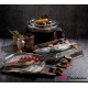 UP.OR. BORCAM RECT. TRAY TEMPERED 36,7X25,7X6CM 4350CC P/144 GB1.OB6. (smB) SP59334G1