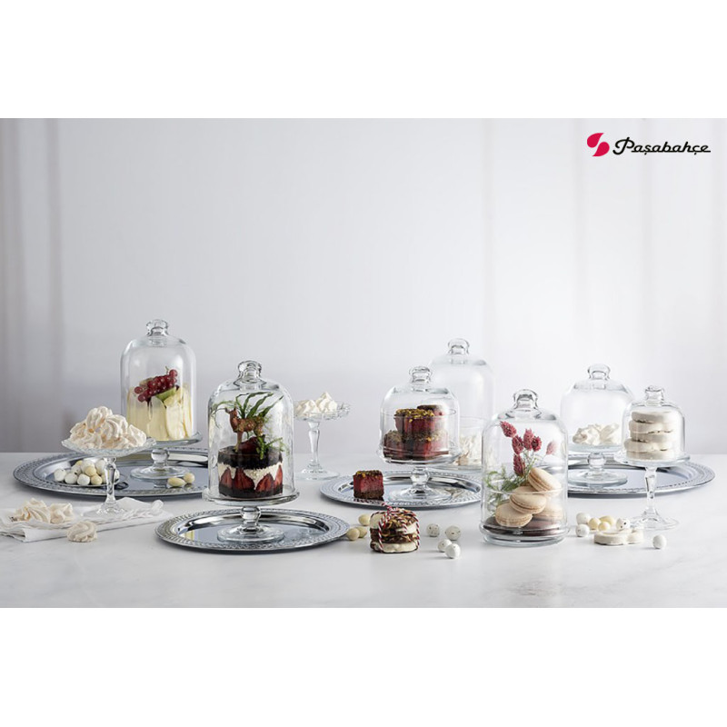 DIS. MIDI PATISSERIE BOWL W/DOME 505ML H:19 D:11,8CM P/192 GB1.OB4 SP96889G1