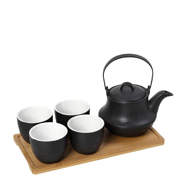 RITUAL ΣΕΤ ΤΣΑΓΙΟΥ  ΜΕ ΣΙΤΑ 1x600/4x200ml ΜΕ ΔΙΣΚΟ ΜΠΑΜΠΟΥ ΜΑΥΡΟ SPI112