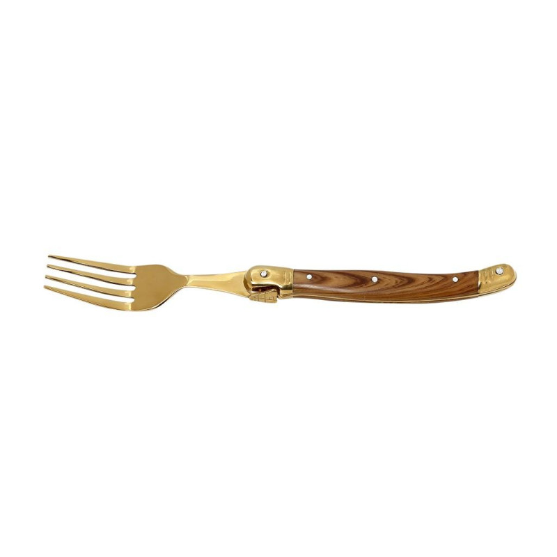 ANTIQUE CUT ΠΙΡΟΥΝΙ STEAK ΧΡΥΣΟ ΛΑΒΗ ΧΡΩΜΑ ΞΥΛΟΥ SS420 1,5ΜΜ 20.5ΕΚ STK106K12