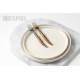 ANTIQUE CUT ΠΙΡΟΥΝΙ STEAK ΧΡΥΣΟ ΛΑΒΗ ΧΡΩΜΑ ΞΥΛΟΥ SS420 1,5ΜΜ 20.5ΕΚ STK106K12