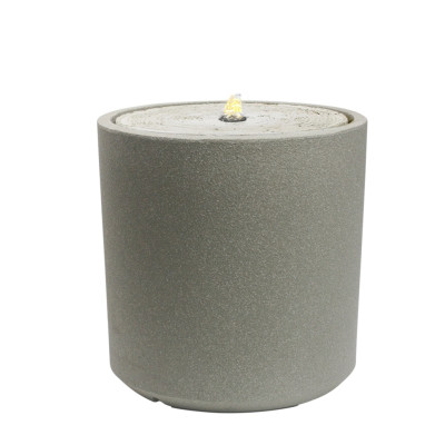 ΣΥΝΤΡΙΒΑΝΙ ΠΕΤΡΑ-ΠΟΛΥΡΕΖΙΝΗ ΜΕ LED ΦΩΤΙΣΜΟ ΜΠΕΖ S 35X35X35EK STV108