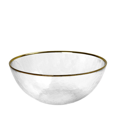 DIS. ΜΠΩΛ ΓΥΑΛΙΝΟ ΔΙΑΦΑΝΟ ΜΕ ΧΡΥΣΟ ΧΕΙΛΟΣ DIA:12,3X12,3X6EK SUP201K4