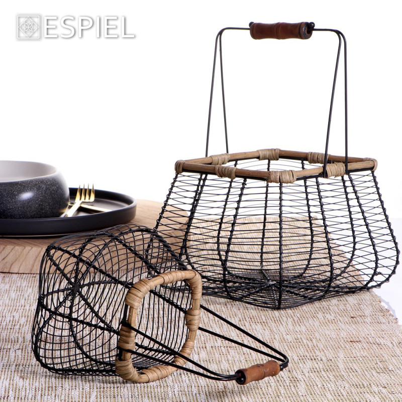 ΚΑΛΑΘΙ ΜΕΤΑΛ. ΜΑΥΡΟ ΤΕΤΡΑΓ.  ΜΕ ΛΑΒΗ ΜΠΑΜΠΟΥ 23Χ23Χ32ΕΚ TAK220