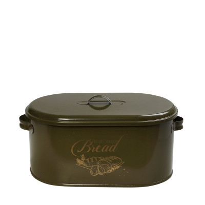 ΨΩΜΙΕΡΑ ΜΕΤΑΛ. ΜΕ ΚΑΠΑΚΙ ΠΡΑΣΙΝΗ 33-36X20X16,5EK TEM116