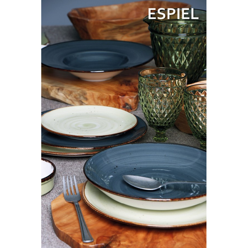 TERRA GREY ΠΙΑΤΟ ΒΑΘΥ SPAGHETTI 25.5χ4.5ΕΚ TLG105K6