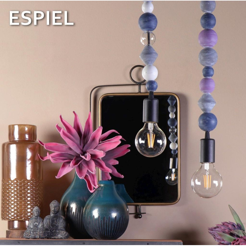 ΛΑΜΠΑΤΕΡ ΓΥΑΛ.ΜΕ ΞΥΛ.ΒΑΣΗ ΚΑΦΕ-ΠΛΕΓΜΑ 41.5ΕΚ. VID131