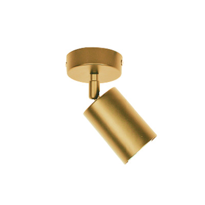 InLight Επιτοίχιο σποτ από χρυσαφί μέταλλο 1XGU10 D:15cm (9082-1) InLight Επιτοίχιο σποτ από χρυσαφί μέταλλο 1XGU10 D:15cm (9082-1)