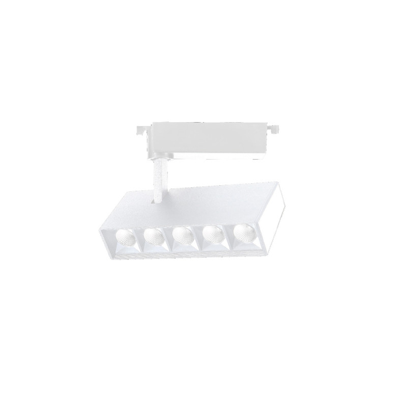 InLight Σποτ 20W μονοφασικής ράγας σε λεύκο χρώμα (T1-05800-White)