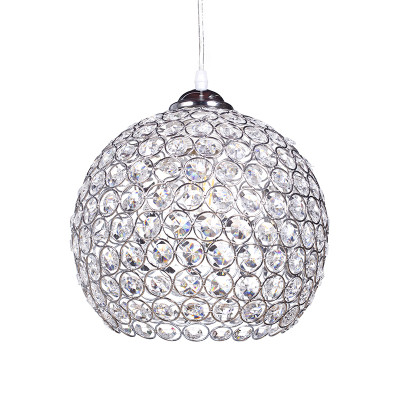 Artekko Artekko Crystal Φωτιστικό Μεταλλικό με Διάφανα Κρύσταλλα (25x25x25)cm 023-3074