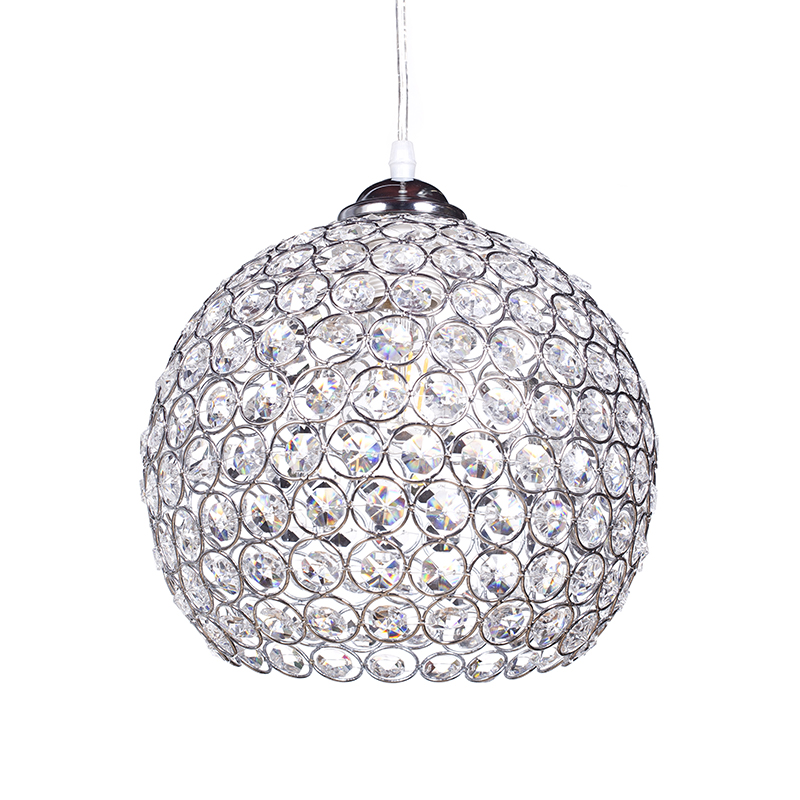 Artekko Artekko Crystal Φωτιστικό Μεταλλικό με Διάφανα Κρύσταλλα (25x25x25)cm 023-3074