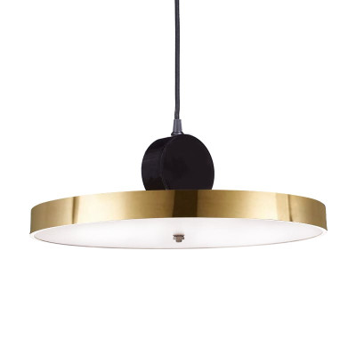 Artekko Artekko Oslo Μεταλλικό Χρυσό Φωτιστικό Οροφής (40x40x102)cm 023-3197