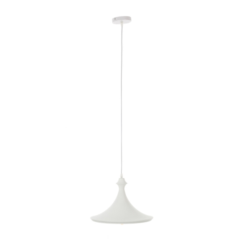 Artekko Artekko Aluminum Φωτιστικό Οροφής Μονόφωτο (Ε27) Λευκό/Μπρονζέ (34x34x27)cm 023-3328