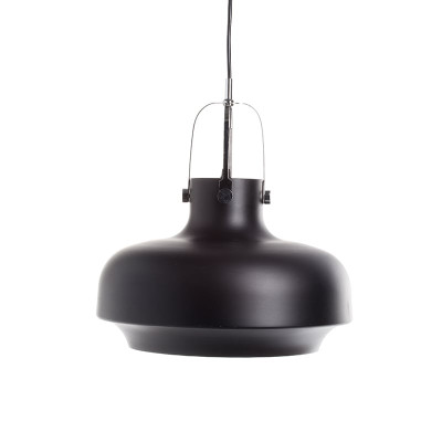 Artekko Artekko Zenia Μαύρο Μεταλλικό Φωτιστικό Οροφής (E27) (35x35x41.5)cm 023-4007