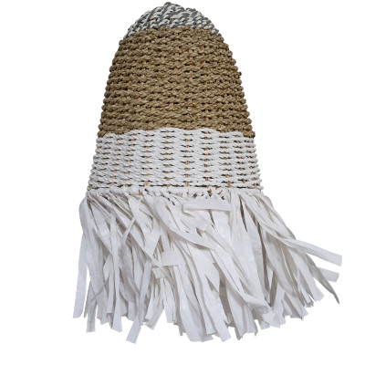 Artekko Artekko Cloars Ψάθινο Φωτιστικό Οροφής E27 (30x30x30)cm 201-0436