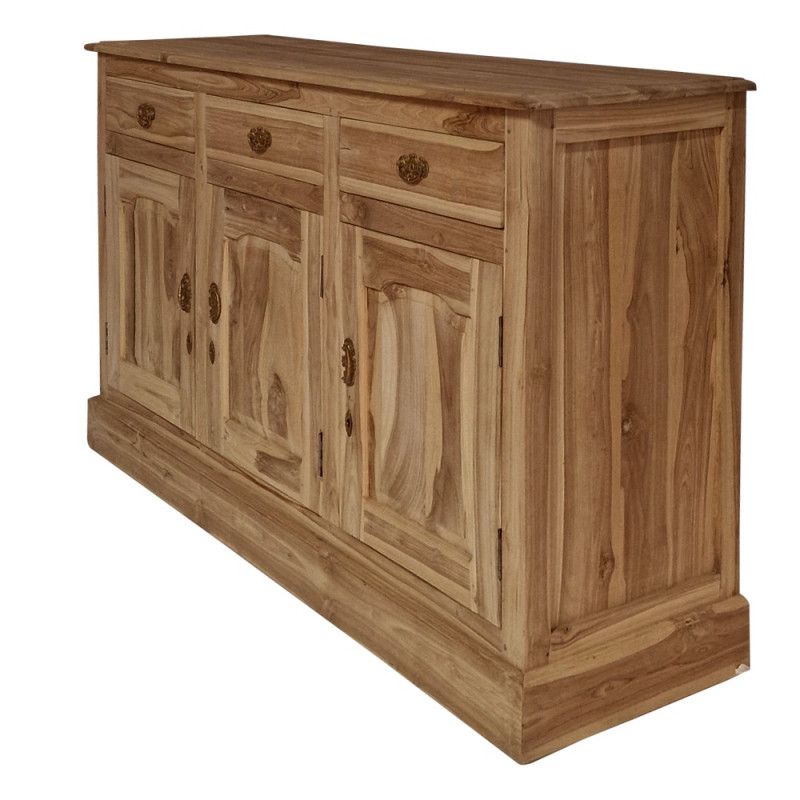 Artekko Artekko Munggur Ξύλινος Μπουφές σε Φυσική Απόχρωση (150x45x90)cm 201-0473